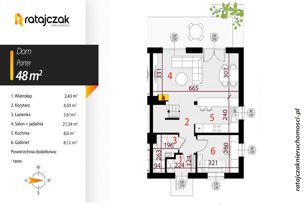 Dom 90 m2 | bliźniak | duża działka| Segment AGowino