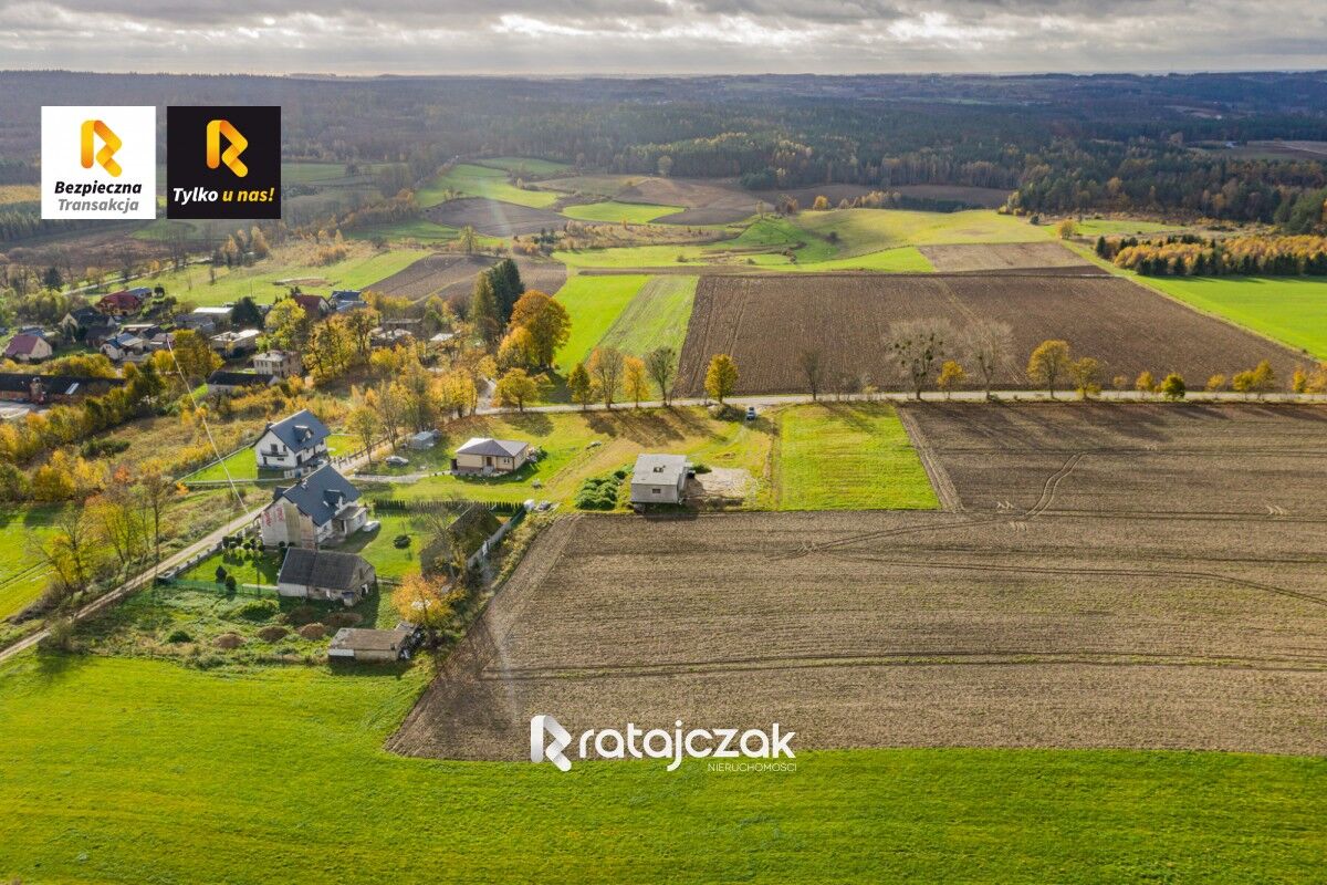 Działka budowlana 1049-1592m2 k.WejherowaSopieszyno