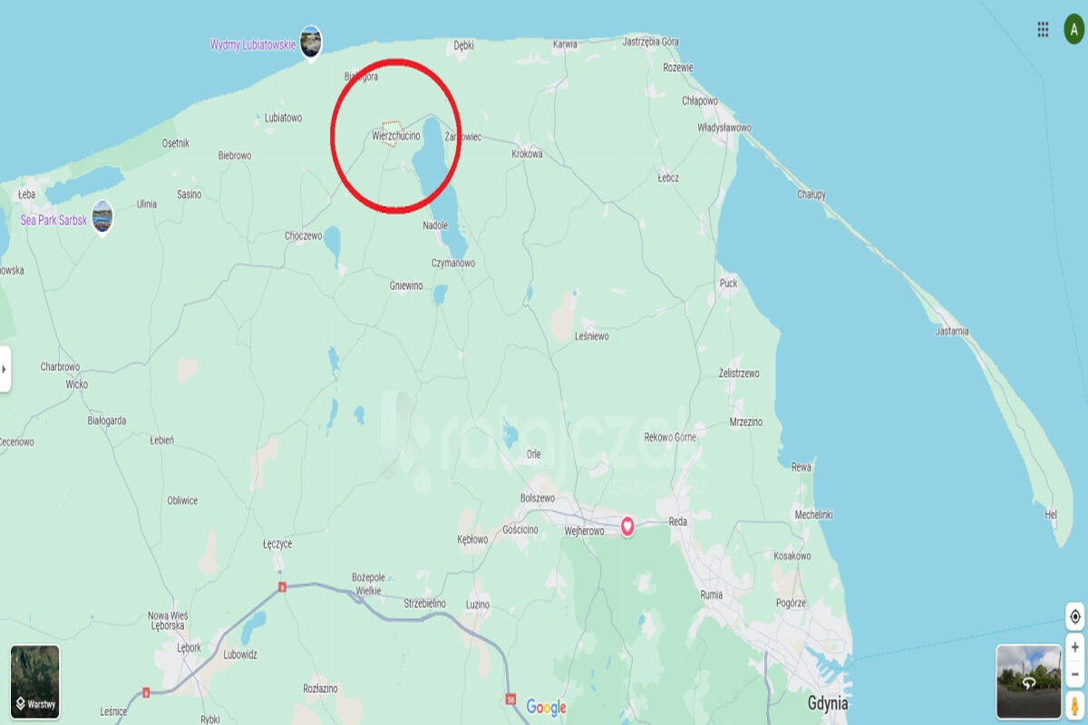 5 DZIAŁEK | Z MPZP | Z MEDIAMI | JEZIORO | MORZEWierzchucino