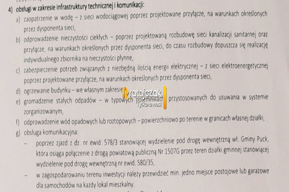 Działka budowlana z WZ |820m do Zatoki Puckiej|LASGnieżdżewo