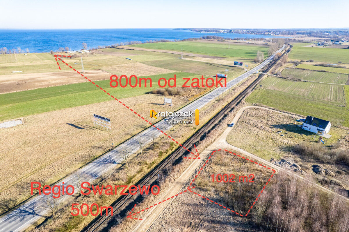 Działka budowlana z WZ |820m do Zatoki Puckiej|LASGnieżdżewo