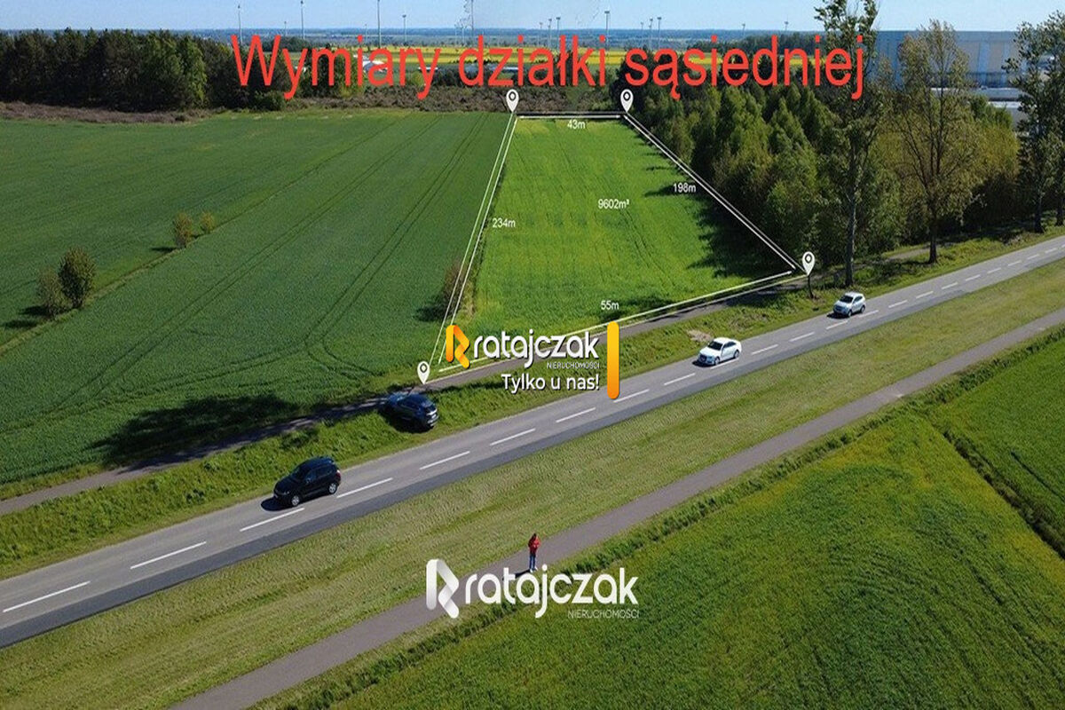 2 HEKTARY | DZIAŁKA USŁUGOWO-PRZEMYSŁOWA | Z MPZPŁebcz