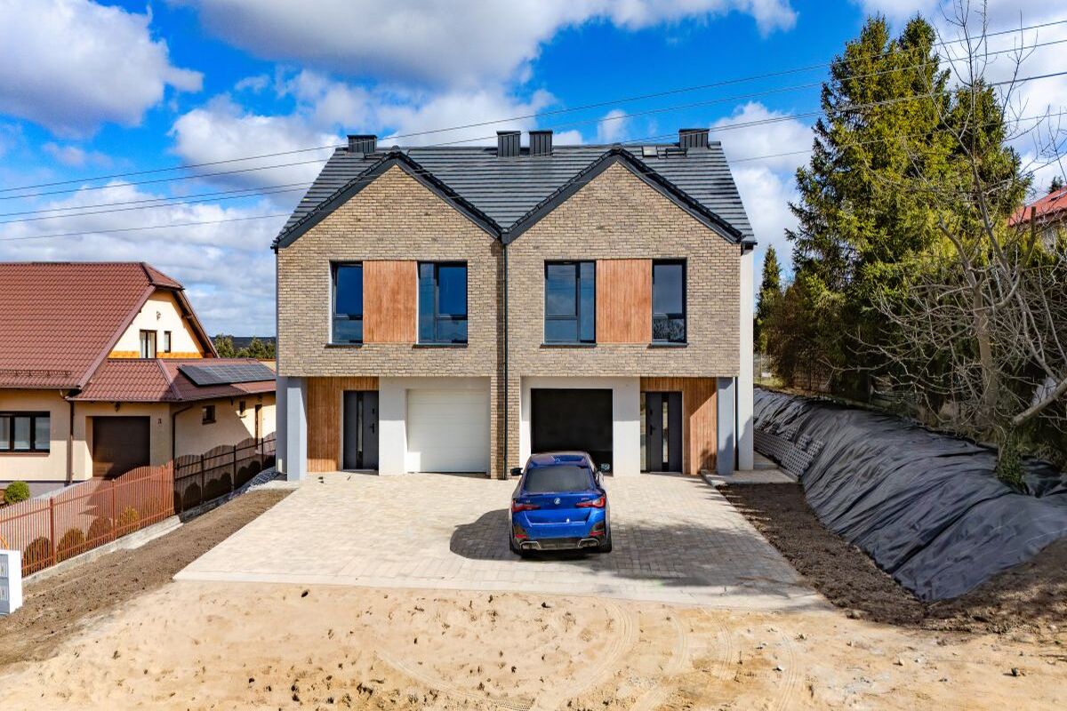 Bliźniak w centrum Luzina   dobra komunikacja z S6Luzino