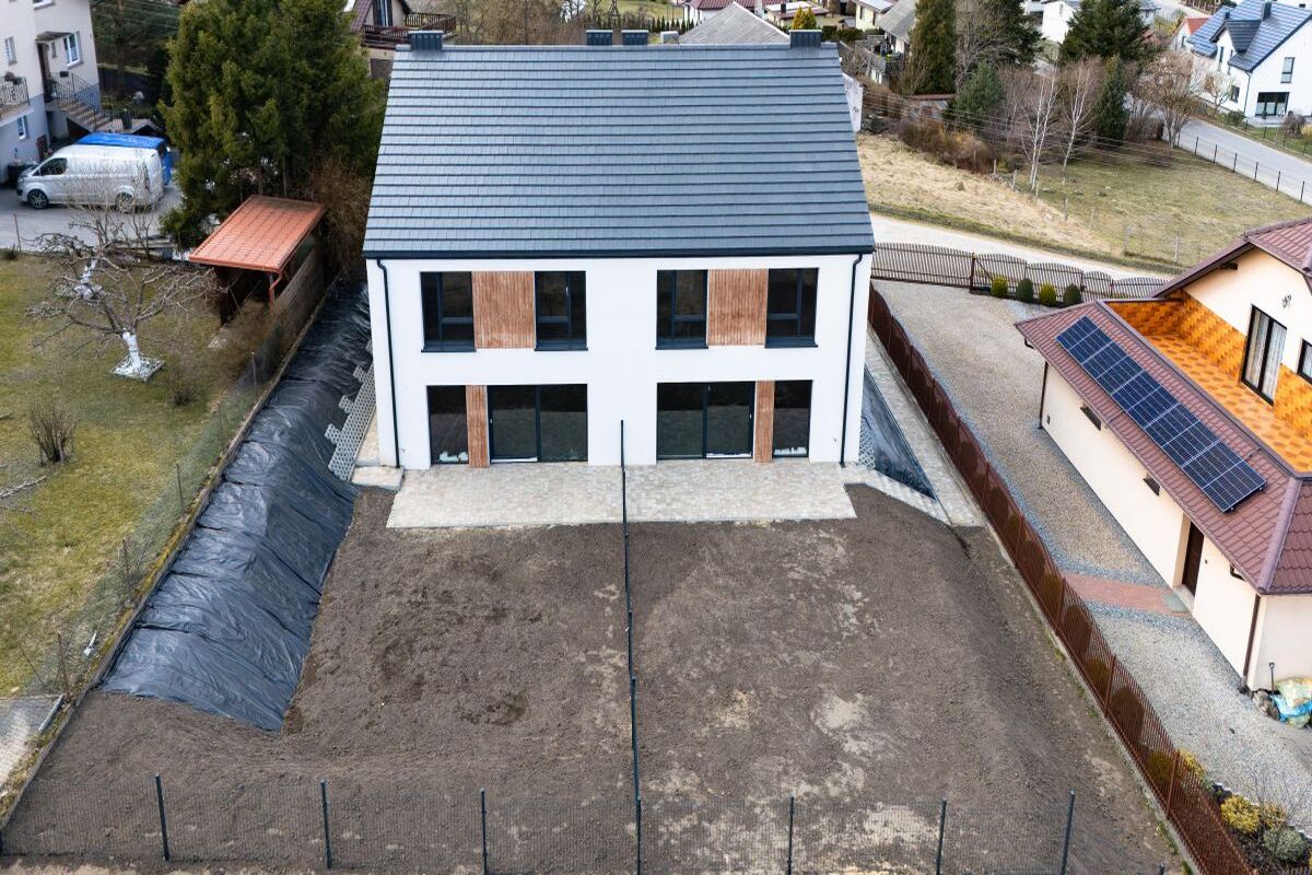 Bliźniak w centrum Luzina   dobra komunikacja z S6Luzino