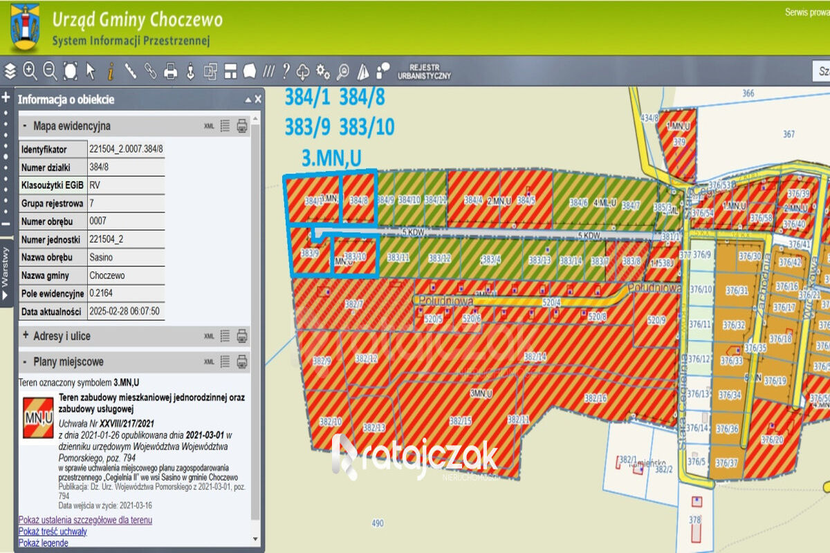 DZIAŁKA BUDOWLANA | SASINO | POD LASEM | MORZESasino