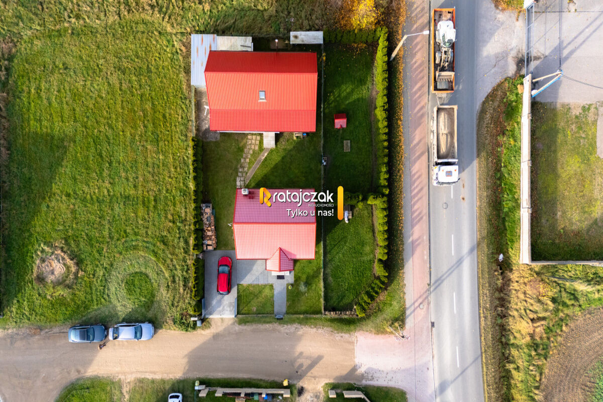 2 domy | działka 725 m2 | 6 km od plażyŁebcz