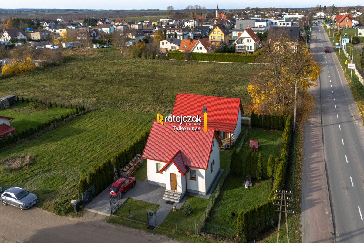 2 domy | działka 725 m2 | 6 km od plażyŁebcz