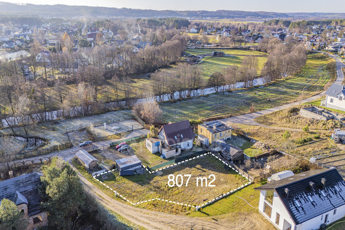 Uzbrojona działka 807 m² | Orle | Spokojna okolicaOrle