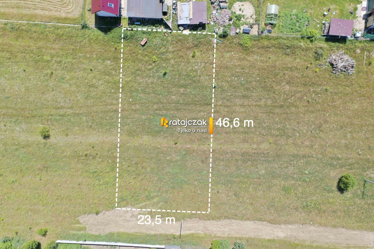 Działka 1096 m2 z Warunkami Zabudowy | DomatówkoDomatówko