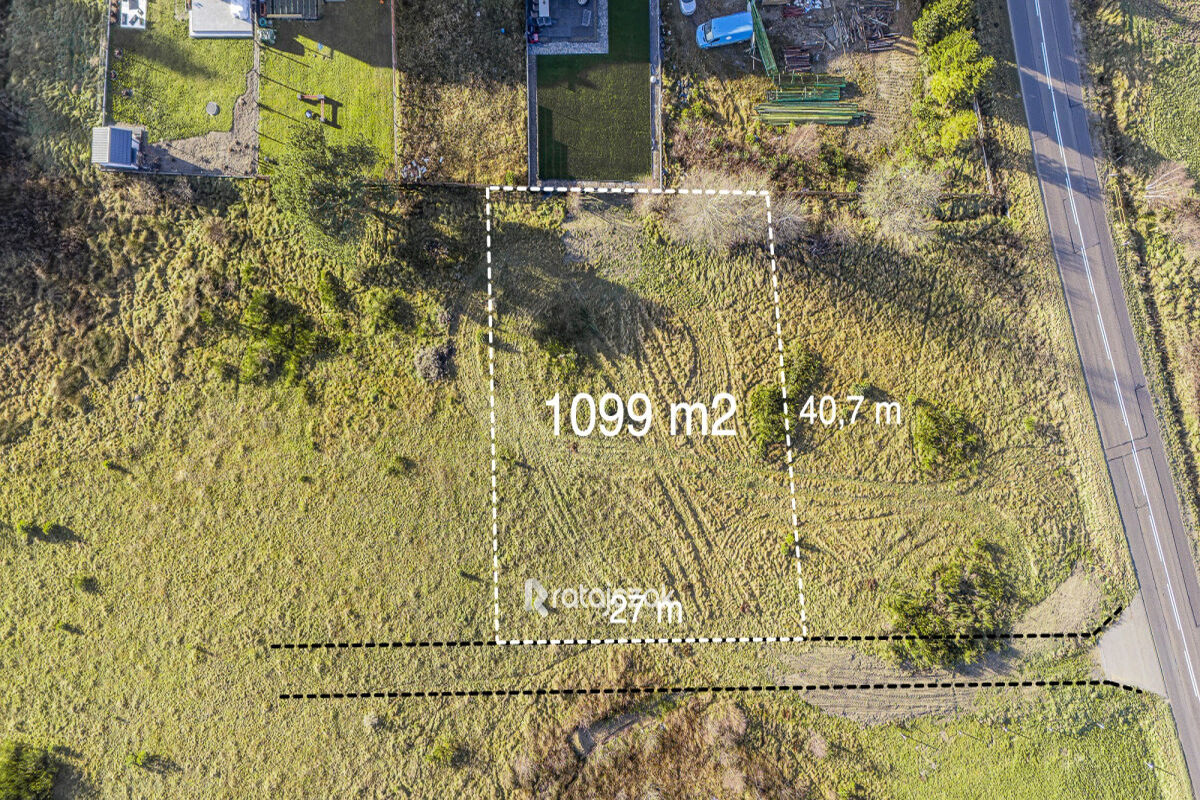 Działka 1099 m² pod wymarzony dom | DomatówkoDomatówko