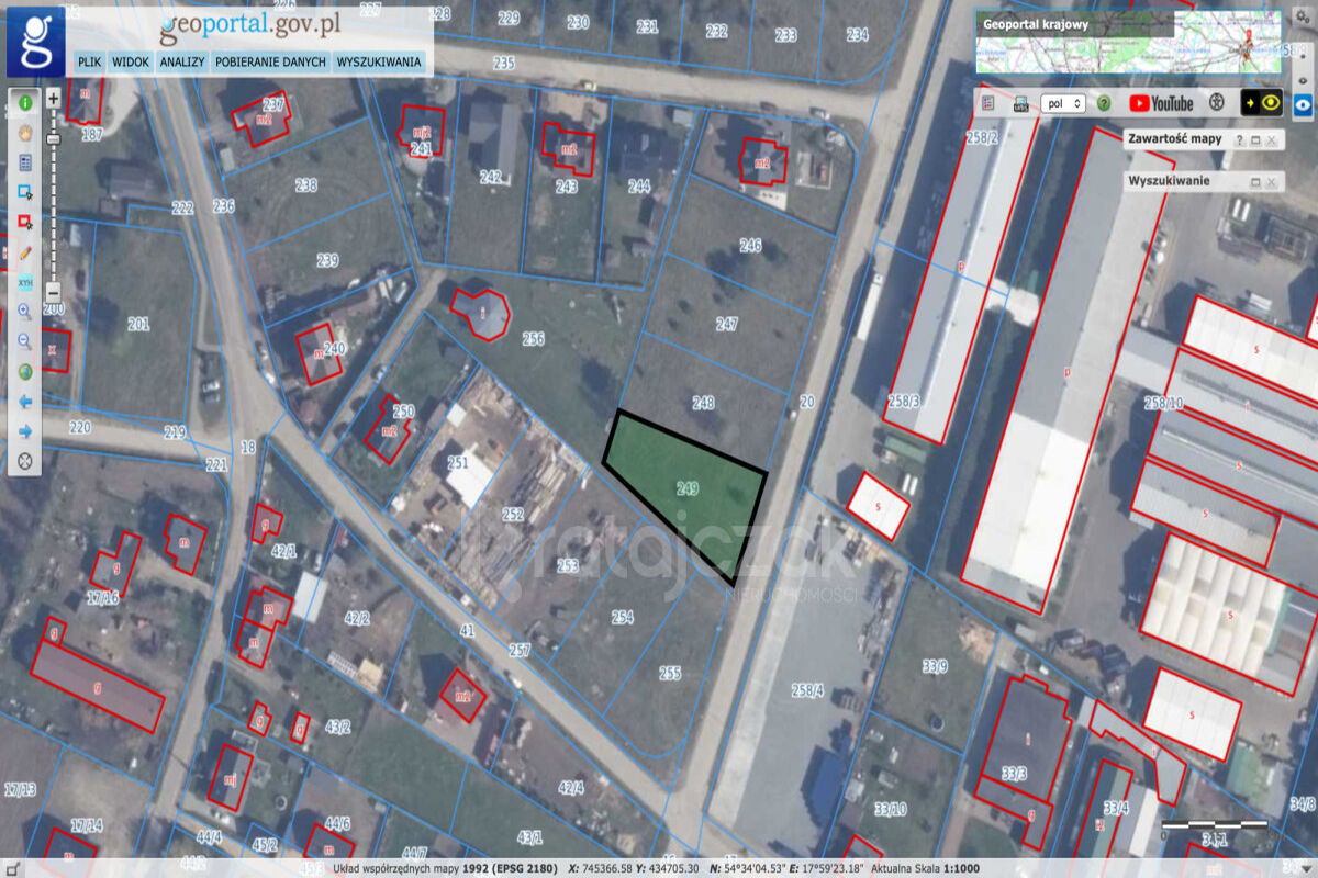 935 m2 z Warunkami Zabudowy | Bożepole MałeBożepole Małe