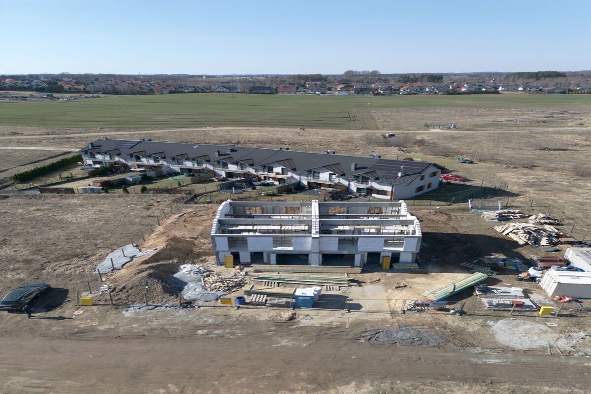 Nowoczesny dom w zabudowie bliźniaczej|bez Pcc 2%Banino