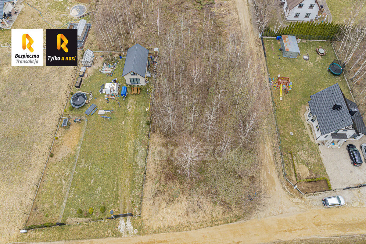 Uzbrojona działka budowlana przy lesie - WarzenkoWarzenko