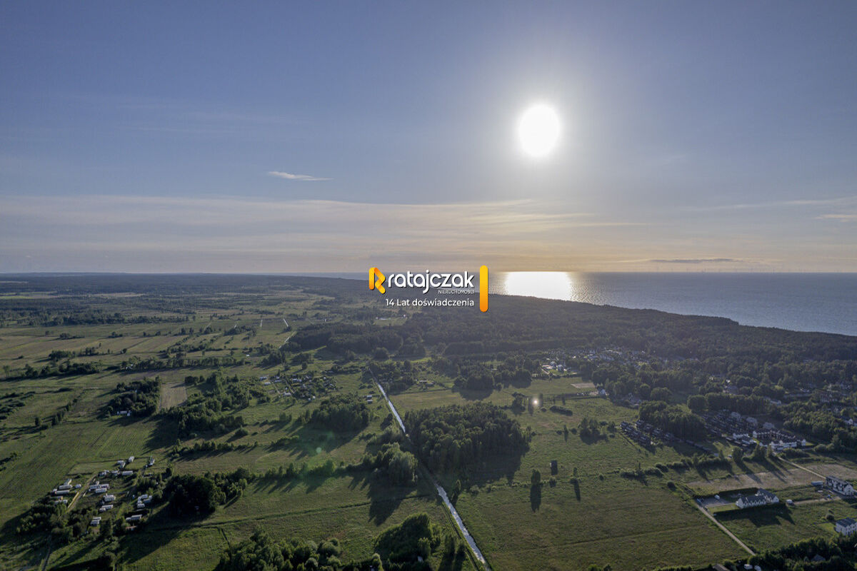 Dębki w pobliżu plażyDębki