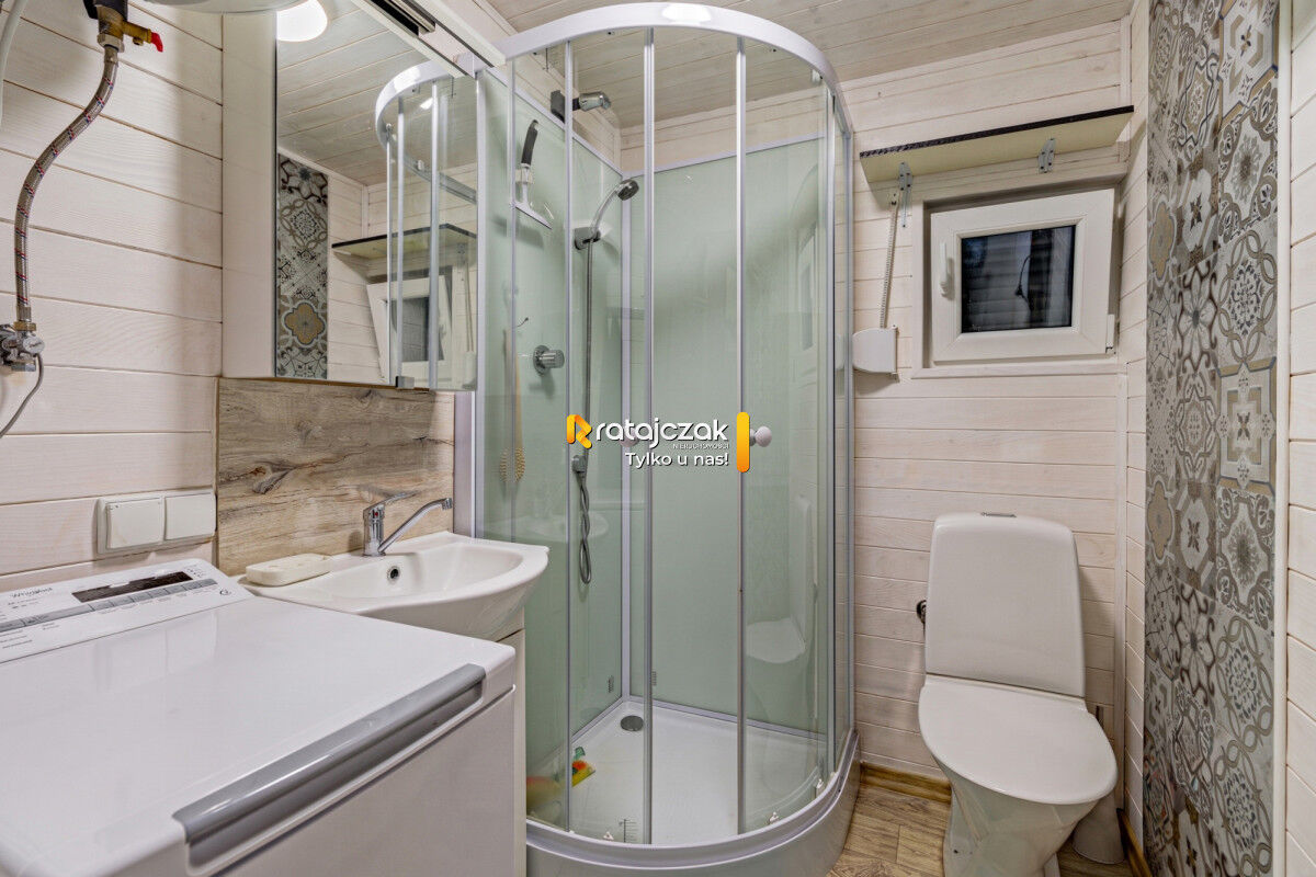 Mobilny domek całoroczny | 30 m² | Działka 494 m²Ciekocino