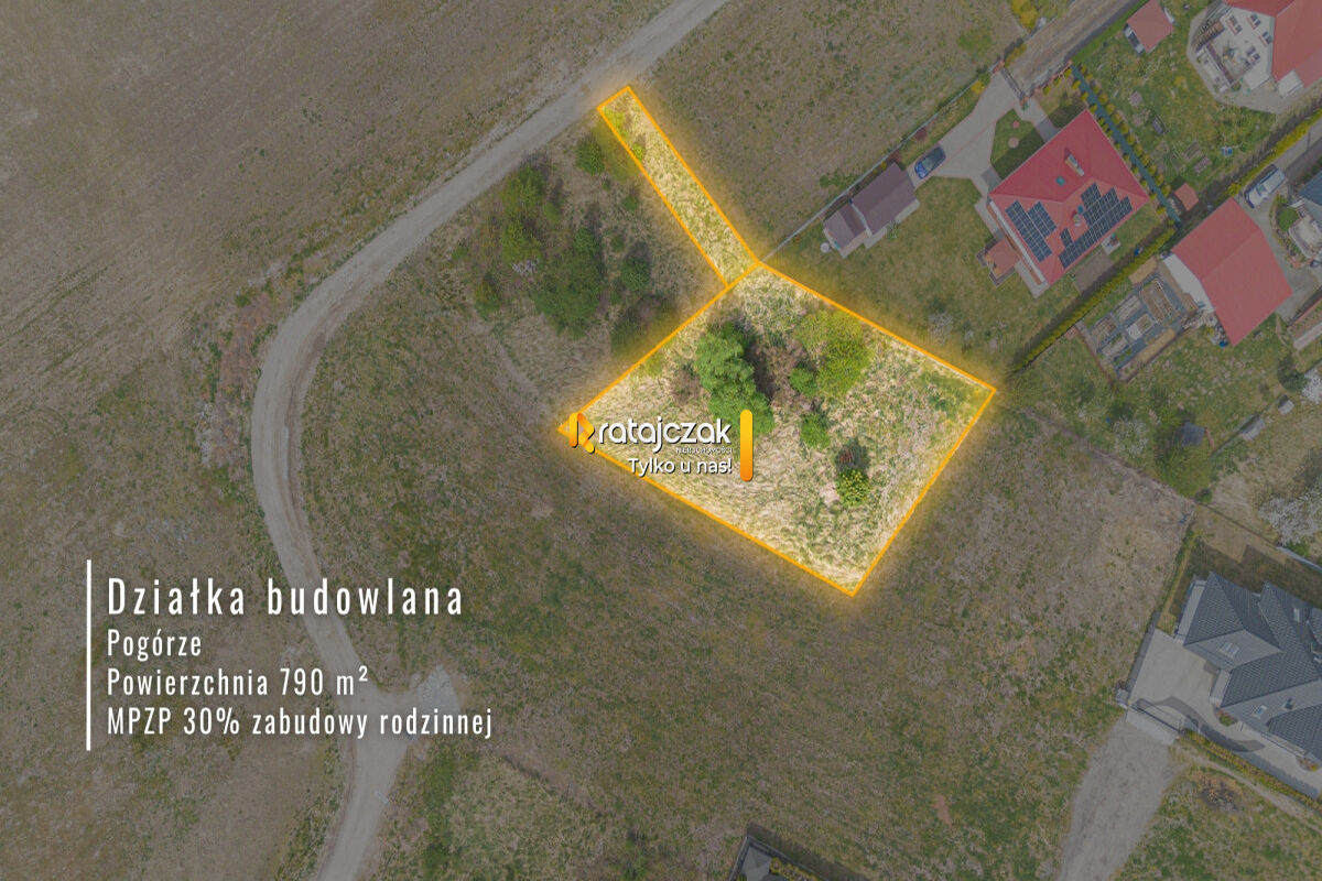 Atrakcyjna działka budowlana w PogórzuPogórze