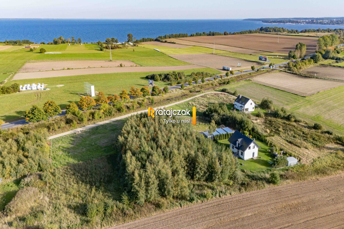 Działka 1001 m² | Widok w kierunku Zatoki Puckiej – Gnieżdżewo