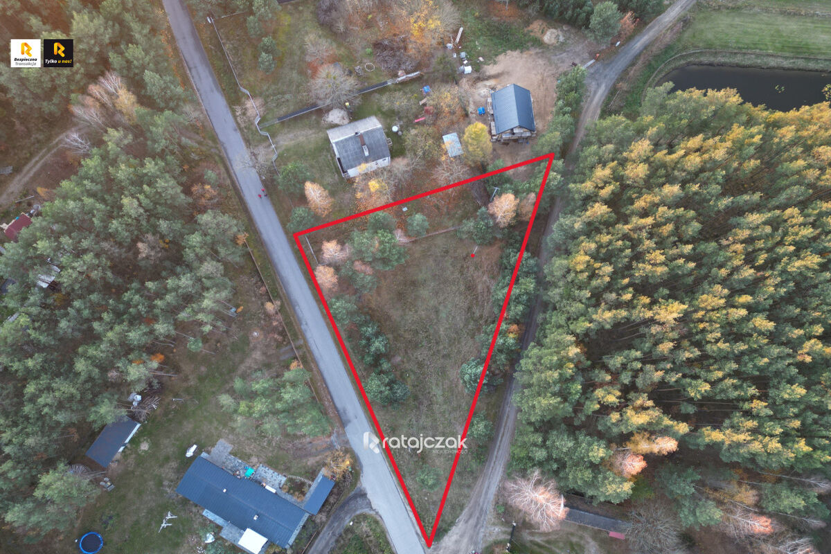 Działka w Borach TucholskichOsiek