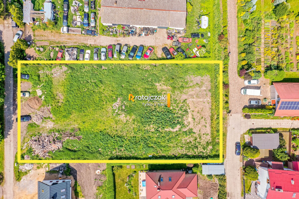 Działka budowlana na pograniczu Gdańska i PruszczaRadunica