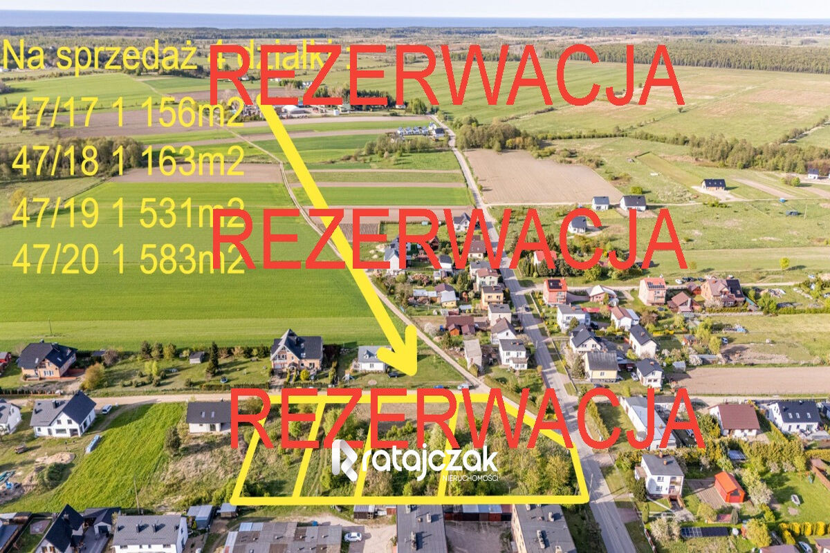 Uzbrojona działka budowlana | Wierzchucino | morzeWierzchucino