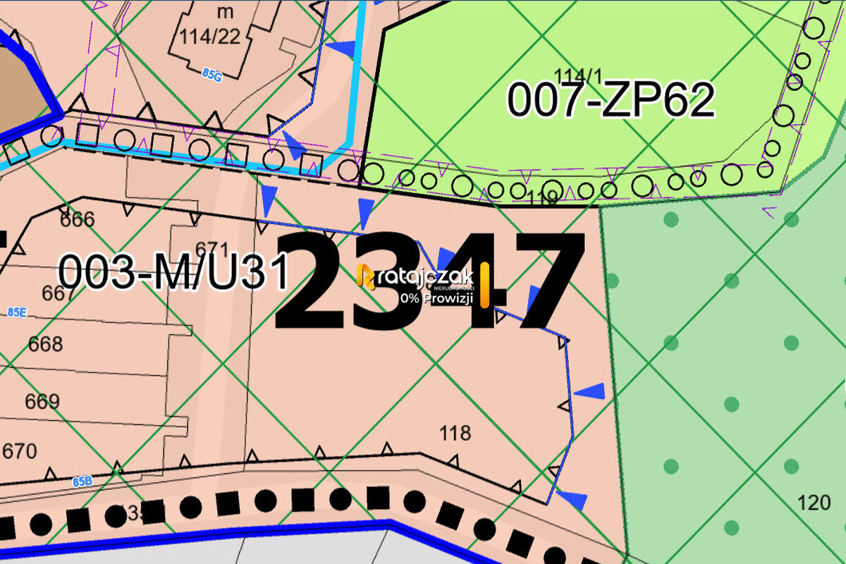 Działka inwestycyjna 1900 m² | Mpzp M/U31Gdańsk