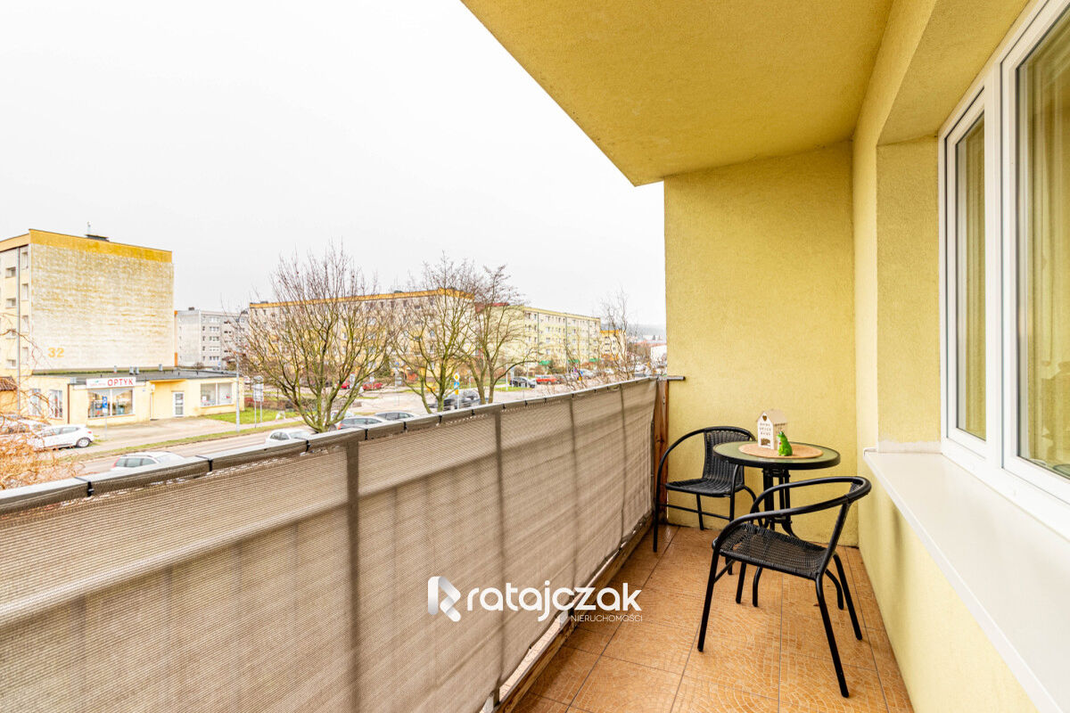 3 pokoje | z balkonem od południa | I piętro |Reda