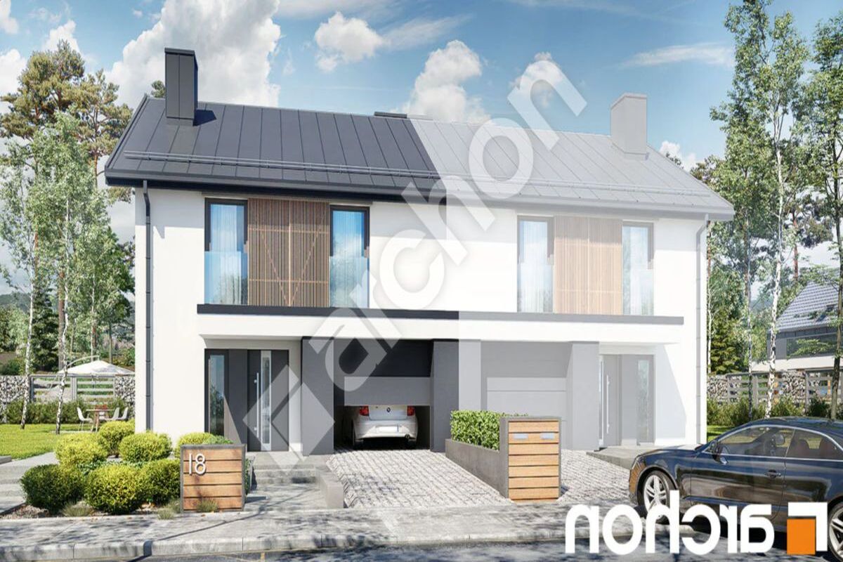 Bliźniak 125 62 m2 | działka 500 m2 | odbiór 10.25Gowino