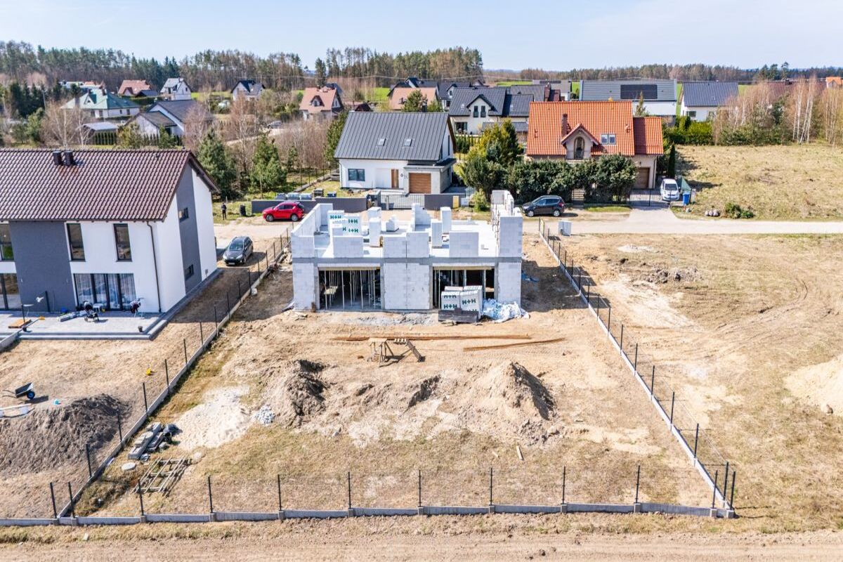 Bliźniak 125 62 m2 | działka 500 m2 | odbiór 10.25Gowino