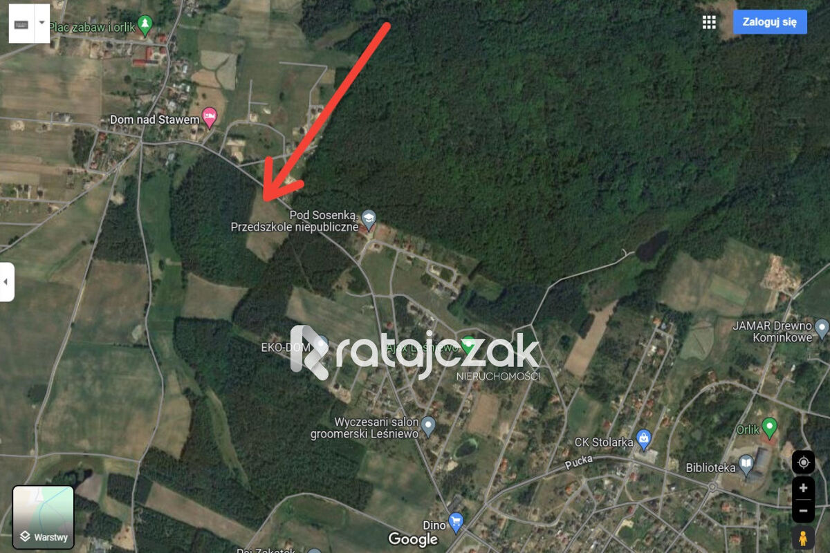 Domatowo| Działka budowlana|LAS| Morze|OstatniaDomatowo