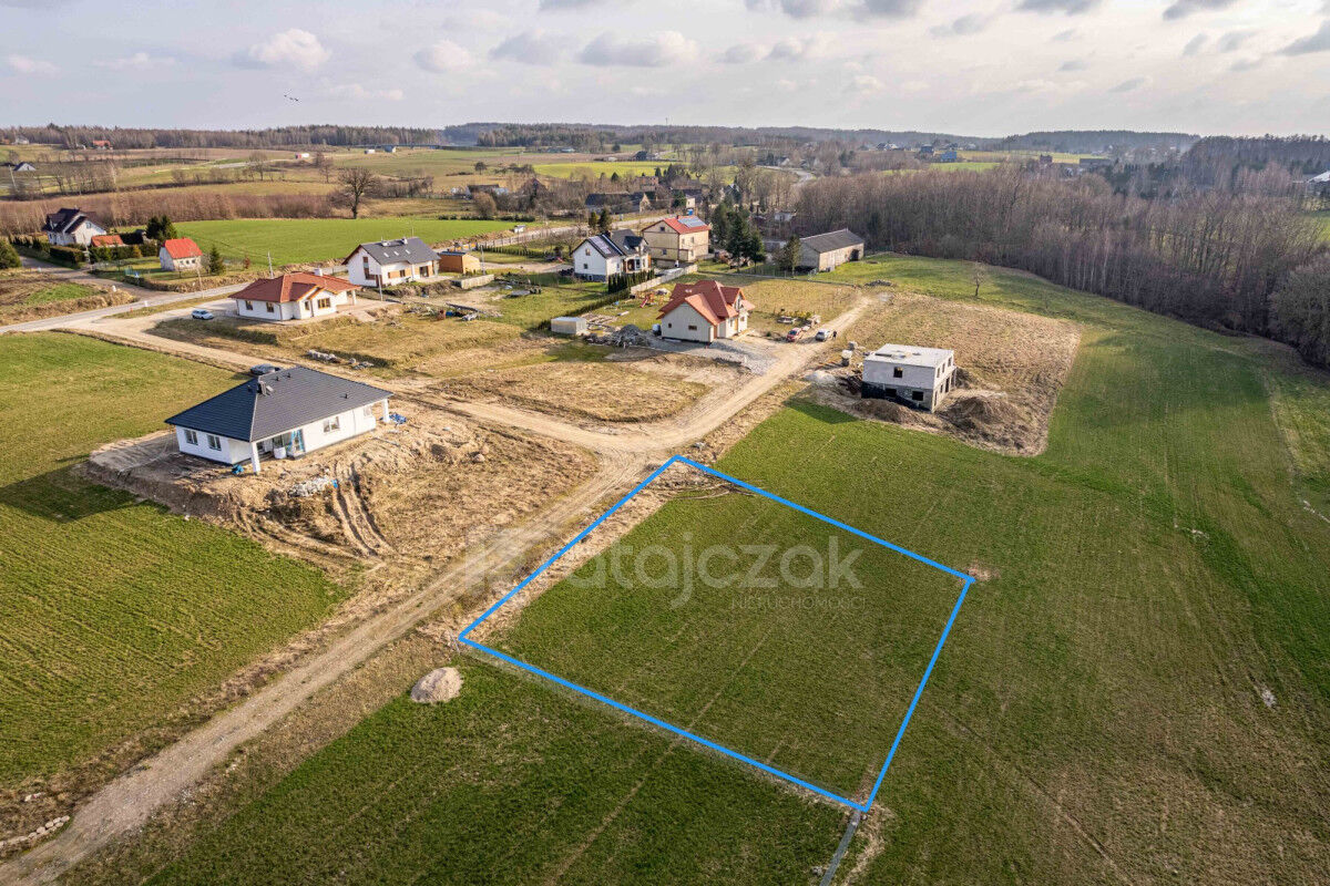 DZIAŁKA BUDOWLANA Z WZ | UZBROJONA | BLISKO LAS S6Milwino