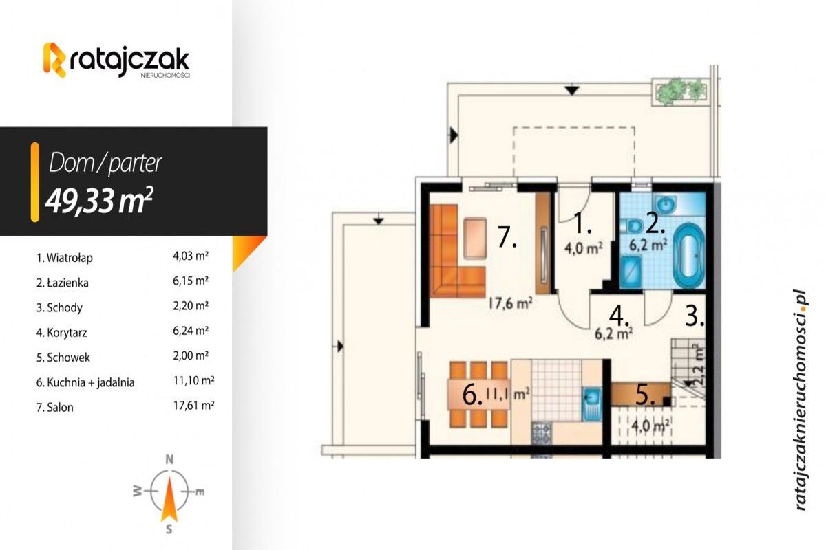 Gotowy bliźniak w Kębłowie wysoki standard zamianaKębłowo