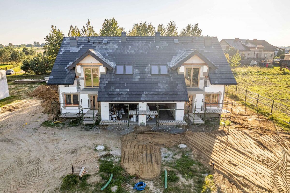 Bliźniak z pompą ciepła | odbiór - kwiecień 2024 |Szemud