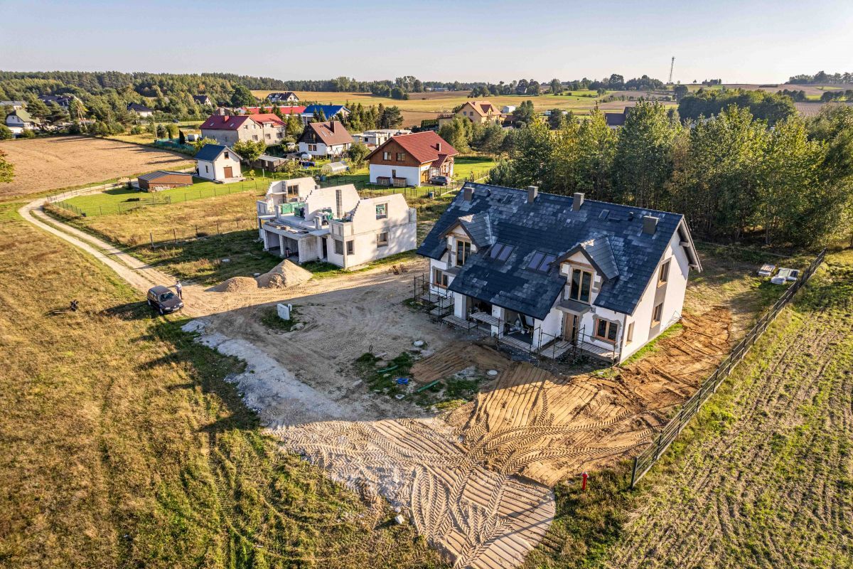 Bliźniak z pompą ciepła | odbiór - kwiecień 2024 |Szemud