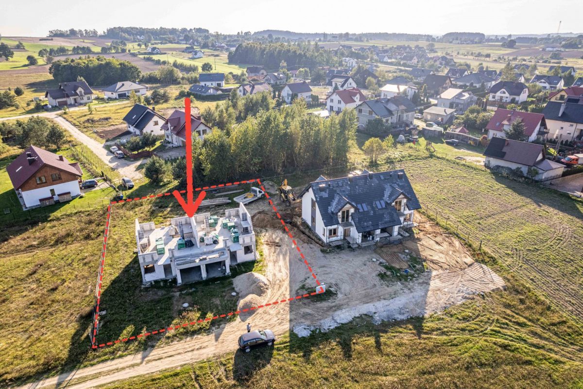 Bliźniak z pompą ciepła | odbiór - kwiecień 2024 |Szemud