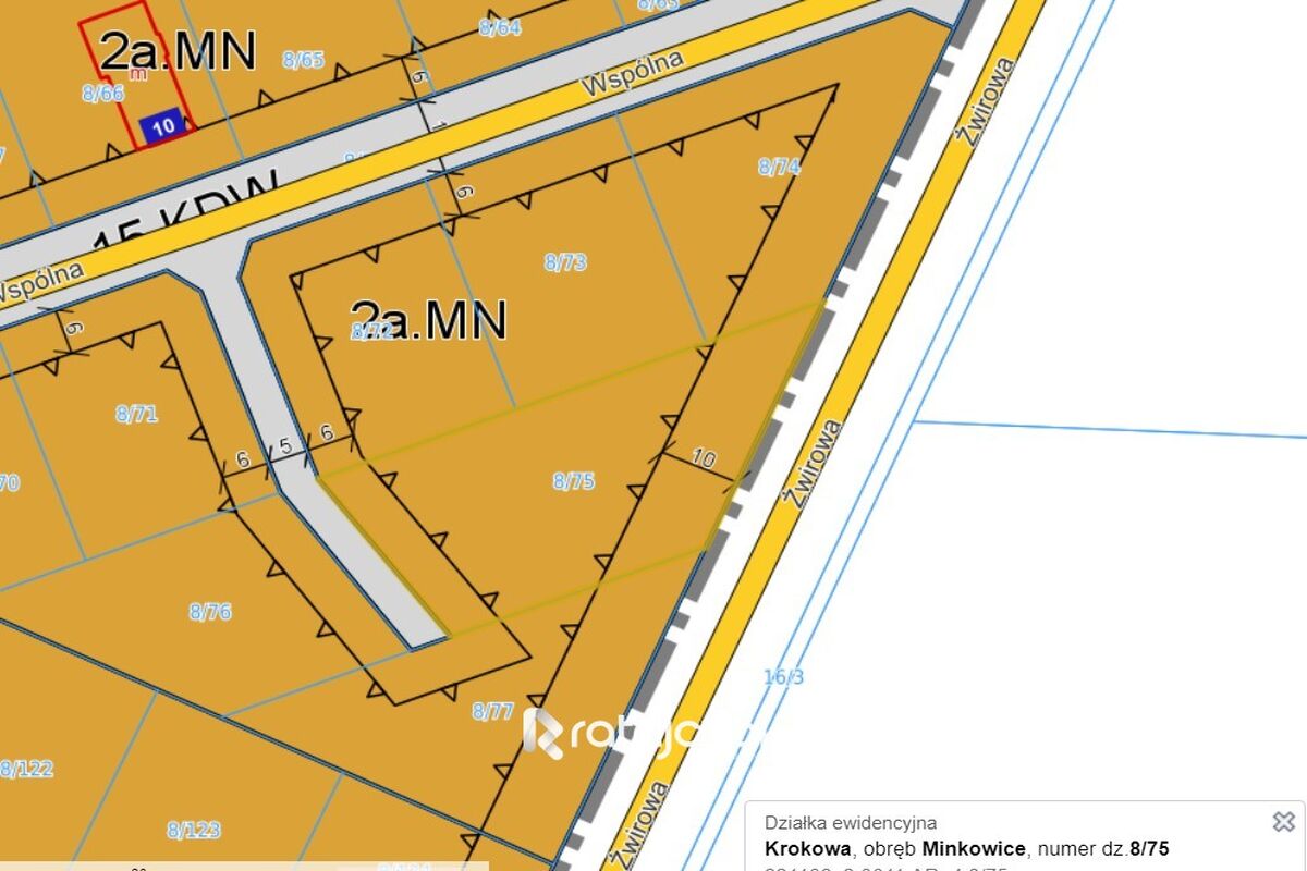 Działka budowlana nad morzem  1248 m2  z mediamiKarwieńskie Błoto Pierwsze
