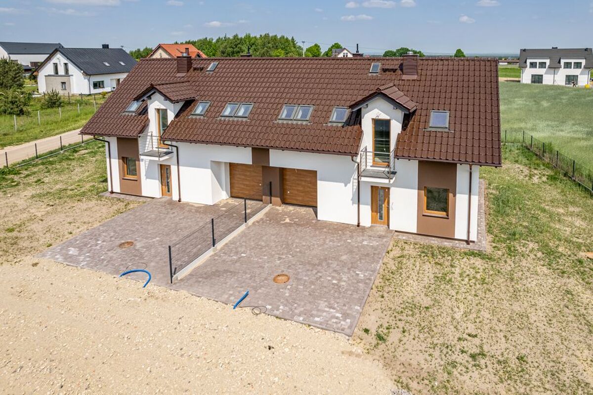 Piękny dom w zabudowie bliźniaczej | Segment B |Gowino