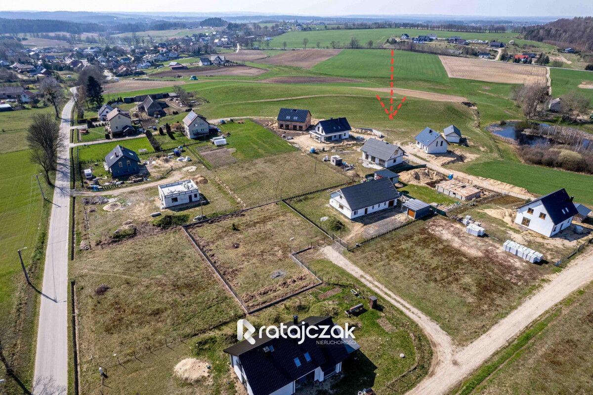 Narożna działka budowlana | 1001 m2 | Od południaSopieszyno