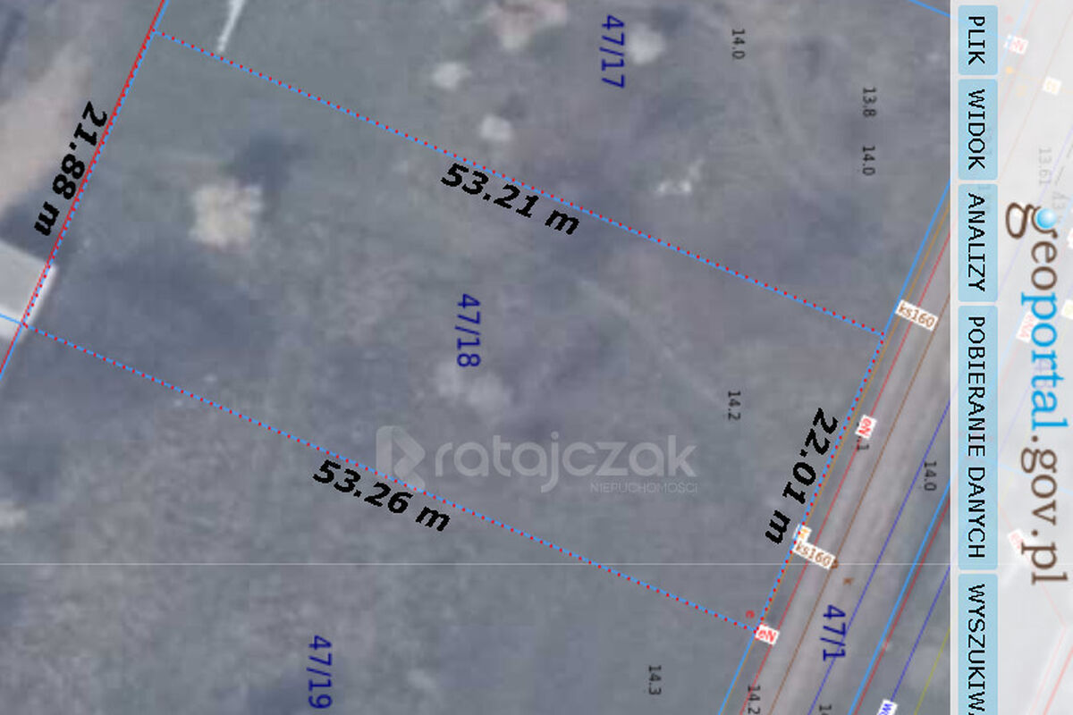 UZBROJONA DZIAŁKA BUDOWLANA | WIERZCHUCINO | MORZEWierzchucino