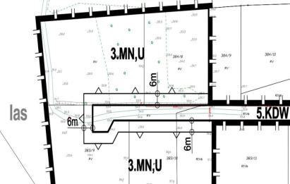 Rzut, plan DOMEK NAD MORZEM | LAS | SASINO | 3 156m2 DZIAŁKA-Sasino