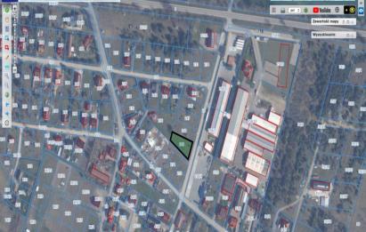 Rzut, plan 935 m2 z Warunkami Zabudowy | Bożepole Małe-Bożepole Małe