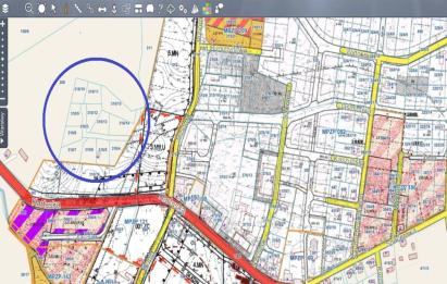 Rzut, plan DZIAŁKI BUDOWLANE | POMIECZYNO | WZGÓRZE POD LASEM-Pomieczyno