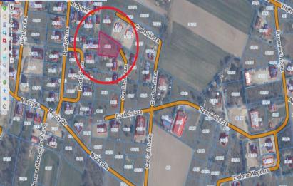 Rzut, plan UZBORJONA DZIAŁKA | SZEMUD | MPZP | BLISKO S6-Szemud