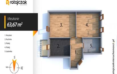 Rzut, plan Strzyża/stylowe mieszkanie w kamienicy z balkonem!-Gdańsk