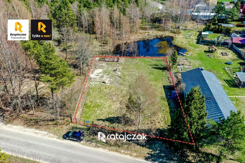 Atrakcyjne działki  budowlane nad jeziorem Kamień. - Kamień