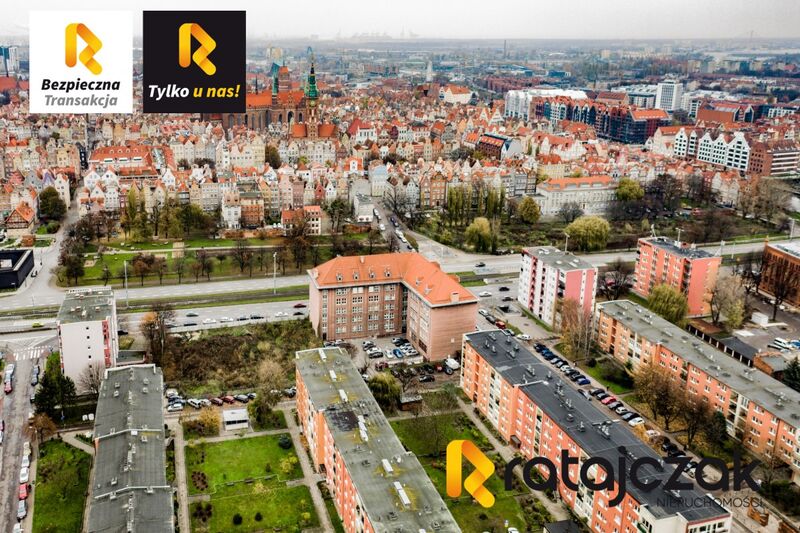 Śródmieście  dwa pokoje z możliwością trzech - Gdańsk