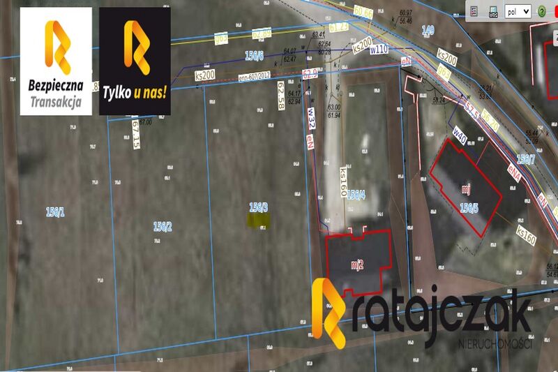 Działka Budowlana 988m2 w Gościcinie - Gościcino