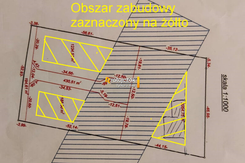 DZIAŁKA BUDOWLANA | ORLE | POD LASEM BLISKO RZEKI - Orle