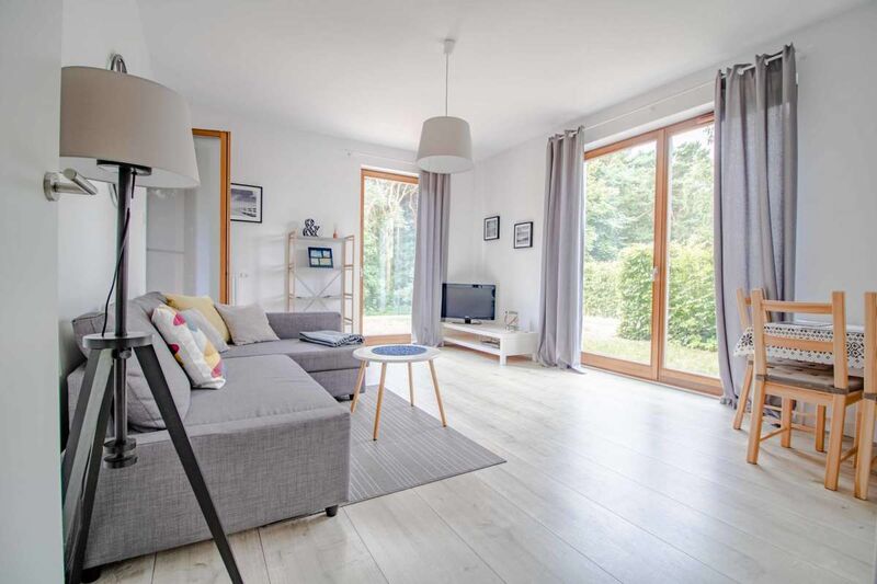 APARTAMENT Z OGRODEM NA LUKSUSOWYM OSIEDLU - Gdańsk