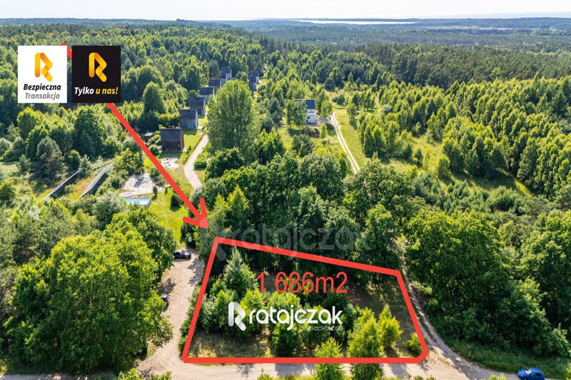 Mieszkanie na sprzedaż w Sasino, Stara Cegielnia   - 1686.00 m2