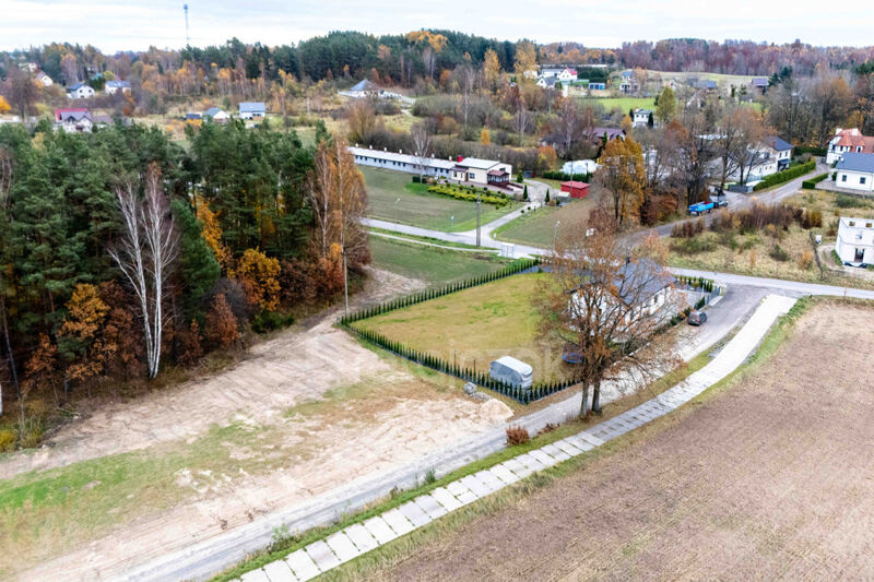 Działka budowlana pod lasem | z MPZP | 1 911 m2 - Zbychowo